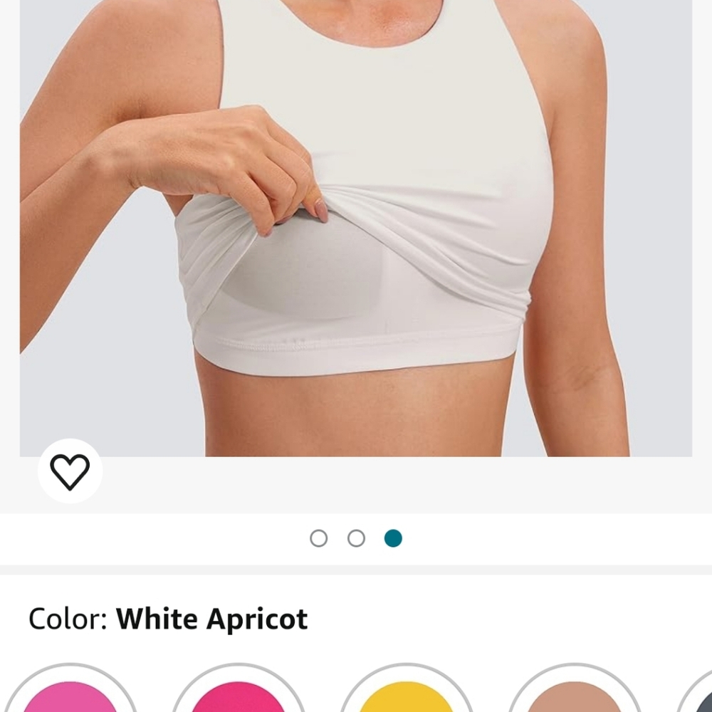 CRZ Yoga Top W/ Built In Bra